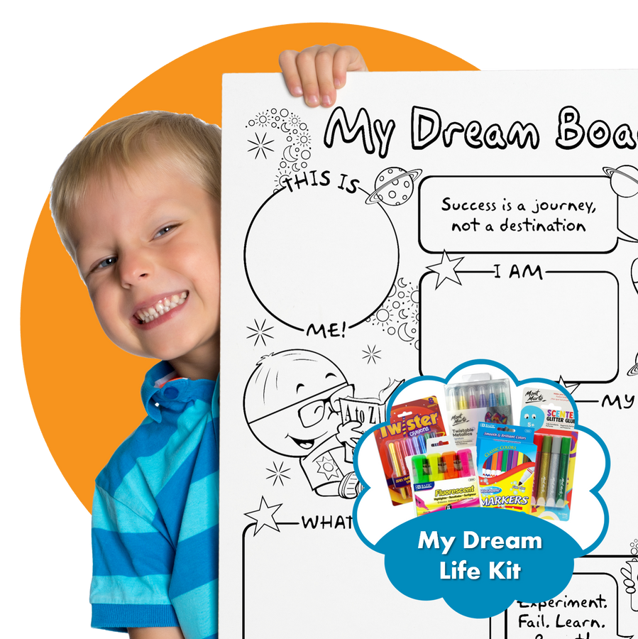 Brite My Dream Board <br>34 Piece Set